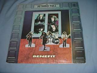 JETHRO TULL benefit LP Record 1970 RARE 6400  