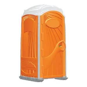 Aspen A1000 99KD6 Orange Unassembled Standard Portable Restroom (Case 