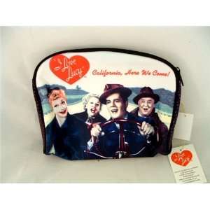 Love Lucy Cosmetic Bag California Here We Come Style  