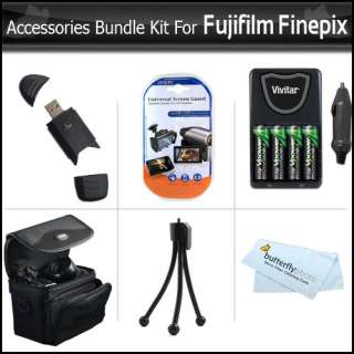 Accessories Bundle Kit For Fujifilm Finepix HS25 S4500 S4400 S4300 