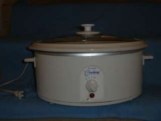 West Bend The Crockery Cooker Crock Pot Model 84405  
