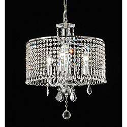 Contemporary 3 light Crystal Chandelier  