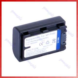 Battery For Sony NP FH50 NP FH40 FH70 NP FH60 Camcorder 900mAh 7.4V 