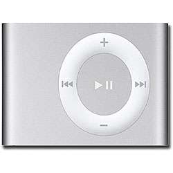 Apple iPod Shuffle 1 GB 2nd Generation Silver (Refurbished 