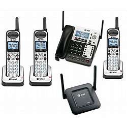 AT&T SB67118 4 line Cord/Cordless Small Business Phone System 