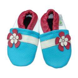 Hawaii Flower Soft Sole Leather Baby Shoes  
