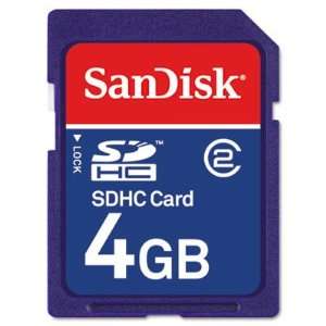  Sandisk SDHC Memory Card SDISDB4096A11 Electronics