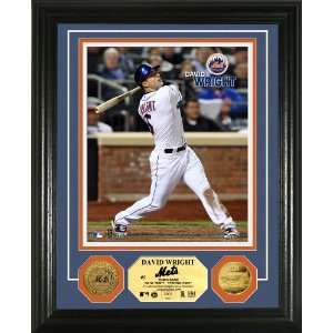 David Wright 24KT Gold Coin Photo Mint   MLB Photomints and Coins