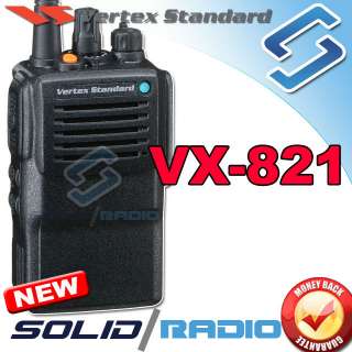 Vertex Standard VX 821 VHF 134 174Mhz handheld radio  