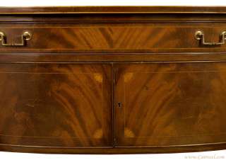 Antique Federal Styled Flamed Mahogany American Made Sideboard Buffet 