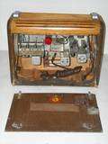 Vintage Philco Wood Roll Top Tube Radio Art Deco Model 46 350 Code 125 
