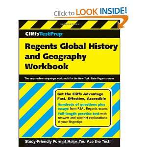  CliffsTestPrep Regents Global History and Geography 