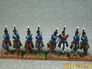 15mm Napoleonic WDS Pro painted French Hussar r87  