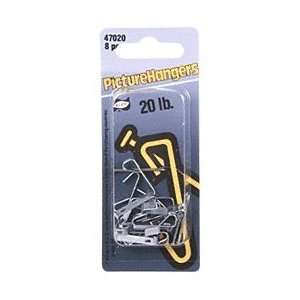  CRL 20 Pound Carded Picture Hangers   Carton (80 hangers 
