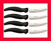 MIRACLE BLADE FOUR STEAK KNIVES (4 steak knives) with  