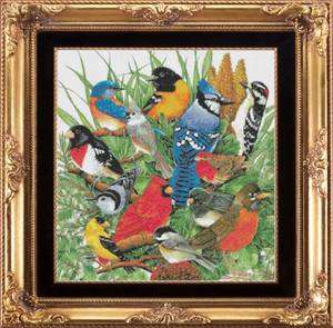 SONGBIRDS OF AMERICA COUNTED CROSS STITCH PATTERN  