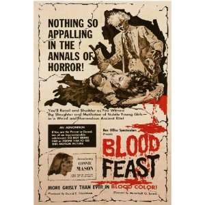  Blood Feast Movie Poster (27 x 40 Inches   69cm x 102cm 