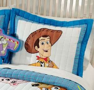 Boy Quilt Disney Toy Store Buzz Lightyear Woody Bedding  