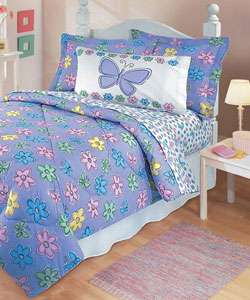 Bedtime Butterfly Comforter and Sheet Set  