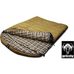 Grizzly 2 person 0 degree Canvas Sleeping Bag  