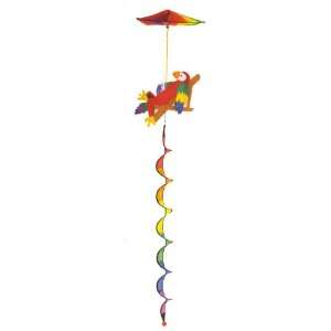  Relaxing Parrot Wind Twirler 10x48 Patio, Lawn 