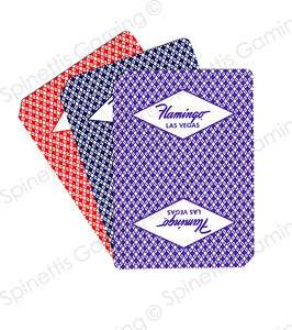 10 Decks FLAMINGO CASINO Used Las Vegas Playing Cards *  