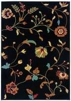 Black Floral Rug (710 x 1010)  