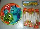 MONSTERS INC BIRTHDAY PARTY SUPPLIES SMALL PLATES  