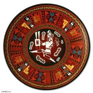  Cuzco plate, Inca Warrior