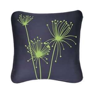    Papyrus Lime and Slate EcoArt Throw Pillows