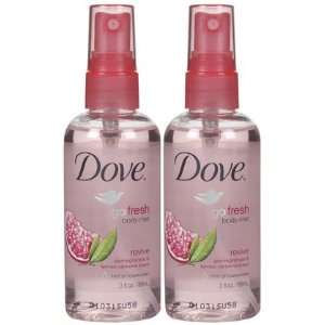  Dove Go Fresh Body Mist Revive 3 oz, 2 ct (Quantity of 2 
