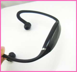 Wireless Bluetooth Sports Stereo Headset for iPhone 4 S 3GS 3G Black 