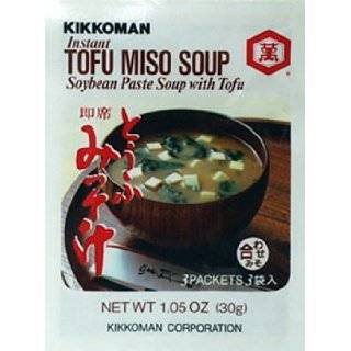 Kikkoman Instant Tofu Miso Soup (Soybean Paste Soup with Tofu)   9 