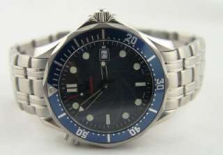 Omega Seamaster 007 James Bond Limited Edition Co Axial Automatic Blue 