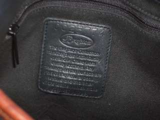   Vintage Black/Brown Braided Croco Leather Shoulder Bag Handbag Purse
