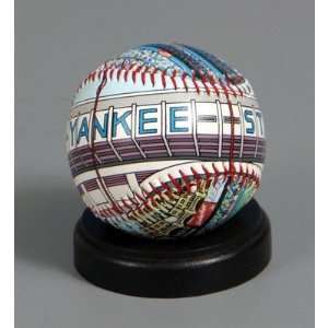  Yankee Stadium Unforgettaball Collectible Baseball