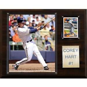  MLB Corey Hart Milwaukee Brewers Player Plaque