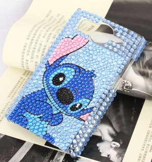Blue Monster Crystal Hard Case Fit Phone HTC Inspire 4G  