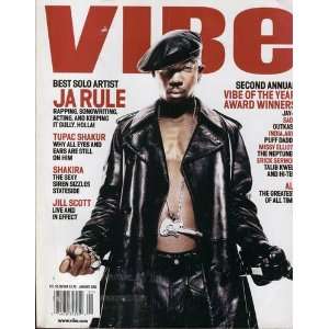  Vibe Magazine January 2002 Ja Rule Various Books