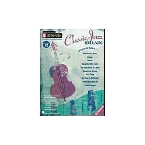  Jazz Play Along Book & CD Vol. 72   Classic Jazz Ballads 