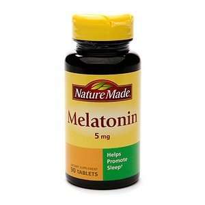   Nature Made Melatonin Tablets, 5 Mg, 90 Count