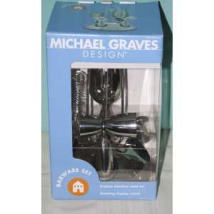 Michael Graves Stainless Steel Barware Set