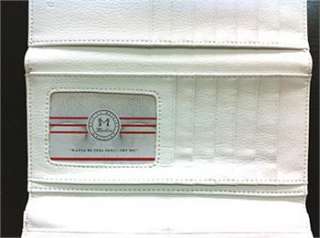   Third   fold Bag Long Clutch Wallet Case Purse white bb41  
