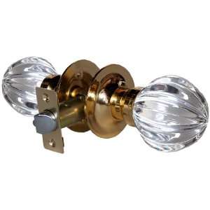  Krystal Touch of New York 3612BPA Wave Passive Doorknob, 2 
