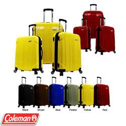 Coleman Sedona Pure Polycarbonate Expandable Spinner 3 piece Luggage 