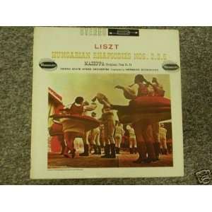  Liszt  Hungarian Rhapsodies Nos. 2,3 & 6 Music