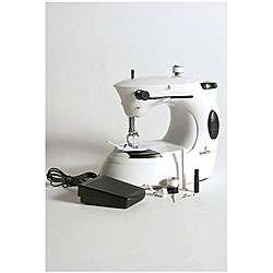 White Portable Sewing Machine  