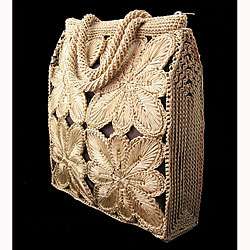 Light Brown Crochet Handbag (China)  