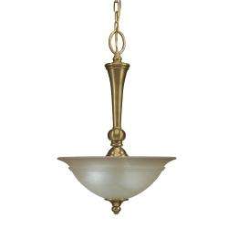 Sturbridge Burnished 2 light Inverted Pendant  