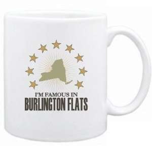  New  I Am Famous In Burlington Flats  New York Mug Usa City 